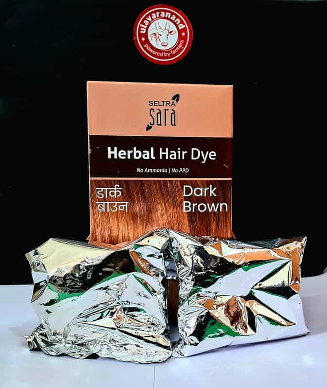 DARK BROWN HARI DYE 80G SARA