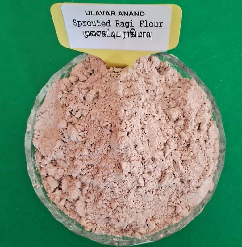 Sprouted Ragi Flour 500 Gr முளைகட்டிய ராகி மாவு Sprouted Ragi Flour 500 Gr முளைகட்டிய ராகி மாவு