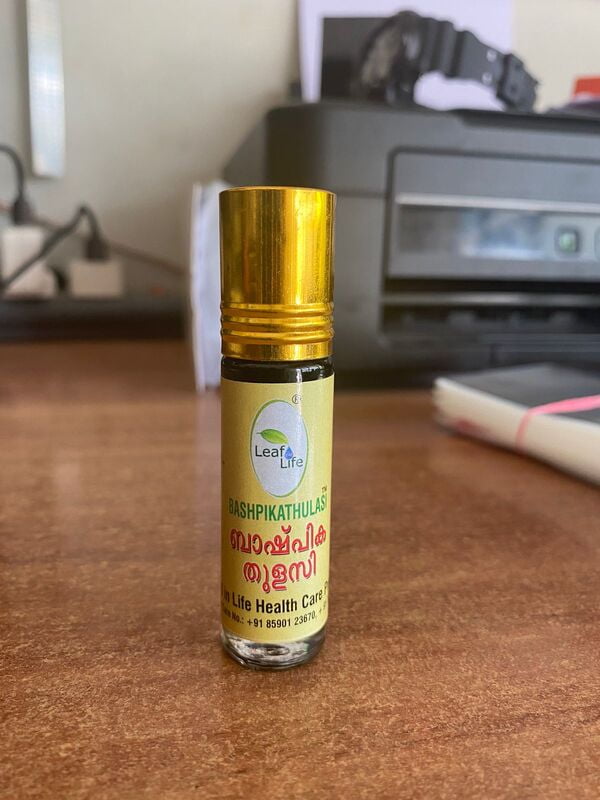 Bashpika Tulasi 7 ML Thailam Bashpika Tulasi 7 ML Thailam