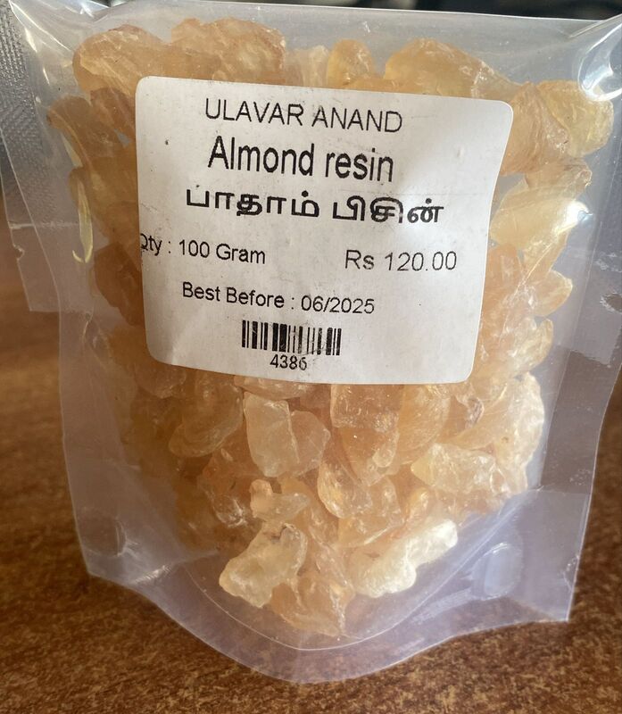 Almond Gum_பாதம் பிசின் 100 grams